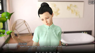 University of problems: guy and a Japanese girl in a dorm room ep 38