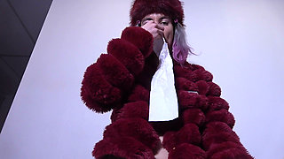 Step-stepmommy's Nose Blowing Makes You Weak - Jerk & Ruin at My Nose Blow Command