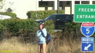 Her frist bangvan DP fuck orgy