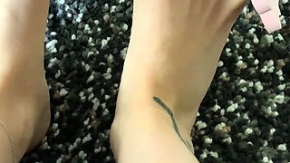 Amateur Trampling brings you Foot Fetish xxx mov