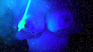 Young Artist Poses Nude for Her Erotico Artistic Experiments. She Uses the Boner of Her Photographer