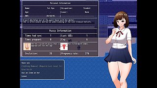Impregnation Island Taboo Hentai Game Ep.3 Cuckold Wife Blowjob in Front of Her Husband Ghost!
