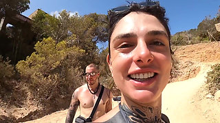 Hiking Got Too Hot! Dread Hot Gets Fucked Public by the Sea