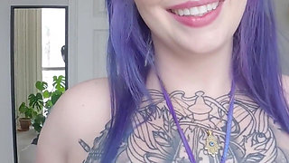 Tatted PAWG's 2nd Ever Porn Scene Re-released Raw BBC Riding and Facial in Vegas Highrise