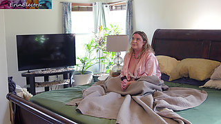 Stepmom cheats with stepson when he sneaks in while dad is in the shower