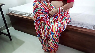 hot sexy desi sister- in- law gets fucked with her brother -in- law .