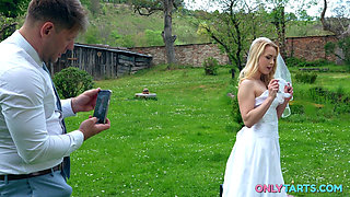 Marrying the Whore - Sexy Bride Cheating Right on Her Wedding