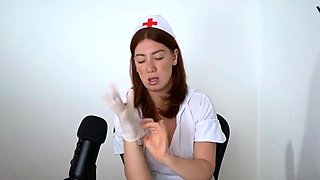 Redhead Nurse Gives You ASMR JOI