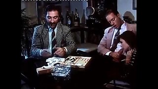 Rocco Siffredi Poker Party Blowjob with Big Cock Sucking