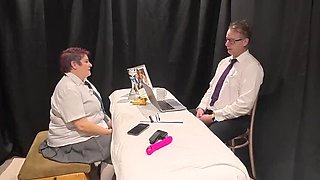 British Teacher's Dirty Slut Lesson: Orgasm vs Organism Blowjob