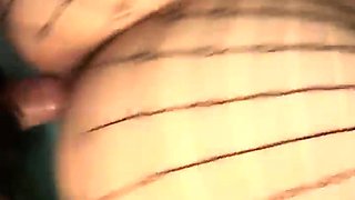 Spreading amateur ass wide POV