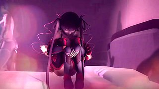 Japanese anime: Big Ass, 3D Hentai  Animation Porn