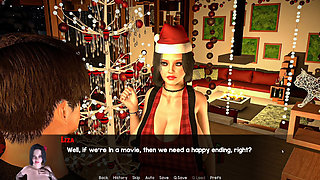 Liza Celebrates X Mas Event Fun With Him