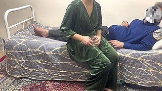 I was caught by my son while playing with my daughter-in-law