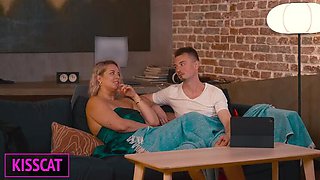 Step Mom Nikky Dream Caught Sharing Son-in-Law Cock With Step Daughter - Hot Threesome Fuck!