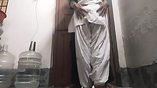 Indian College Student and Teacher