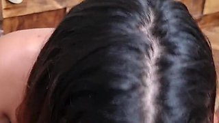 Sucking Dick While Making a Call with Her Boyfriend