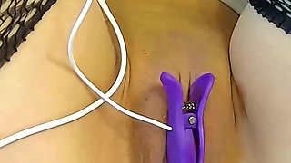 Japanese Slave Training: Close-up Pussy, Clit Sucking, Nipple Sucking, Anal Fingering