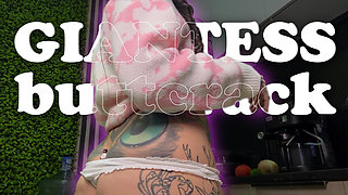 The Giantess Bullies You and Get You with Her Buttcrack