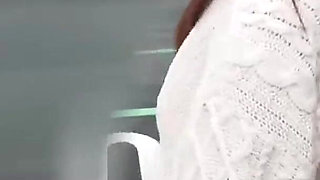 Affectionate Busty Tour Guide Teases with Sweet Exposure and a Willing Smile Part 1