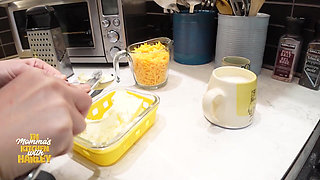 Kitchen with Harley Mac N Cheese Edition