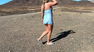 Standing Outdoor Pee on the Street