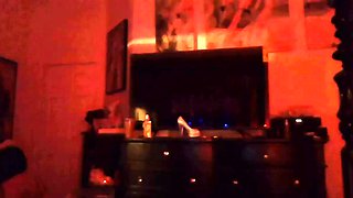Very Hot Amateur French Teen couple tit fuck on Webcam