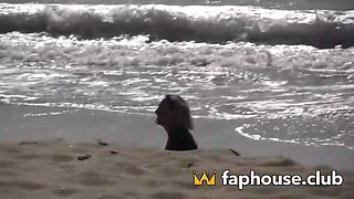 Exciting ash-blondie whore soddens up sperm on mischievous