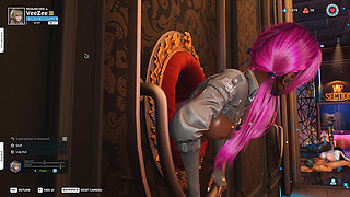 Waiting for a visitor for samples