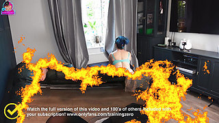 Training Zero Chained Ass Licking Pussy Eating Toilet Slave! Bondage BDSM Submissive Real Homemade Amateur MILF Wife FLR