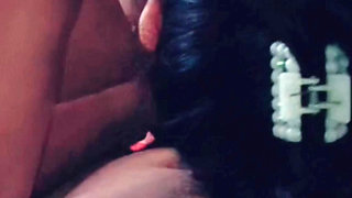 Horney Latika jumping on step brother big cock