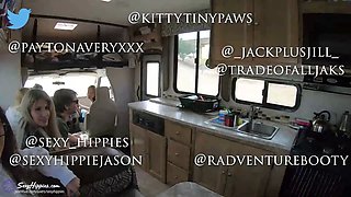Our first ever orgy with jackplusjill & frankie rivers - sexyhippies
