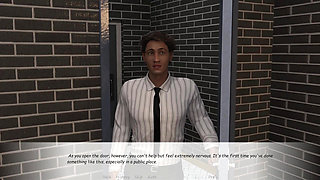 My Stepbrother's Wife - Cole Got a Chance and Fucked Kirsten in the Restroom