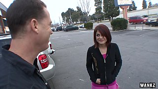 Teacher Fucks Hot Slutty Blonde On His Desk After School