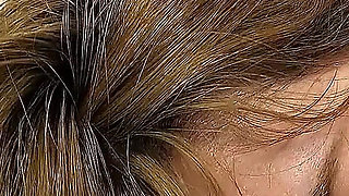 Japan Skinny Teen Asuka with Extremely Hairy Pussy Fucked Hard