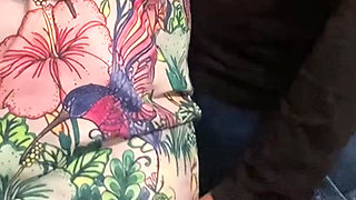 Omg! Touching Nice Pussy and Panties in Subway