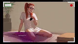 Mila Ai - Mila Teasing the Courier - Addont - by Porn Game 4u
