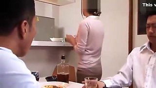 Japanese Wife Fucked By Husband's Friend When He's Sleeping