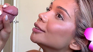 Perfect Ten Tan Temptress Takes Care of All Your Needs