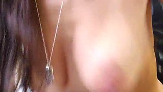 Horny wife gets fucked in the kitchen by husband after dishes