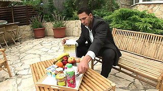 Nasty Bitches Jenny Noel & Nick Lang Threesome - Hardcore Anal and Blowjob Fucking