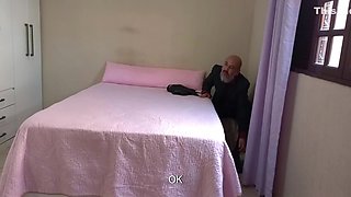 Hotwife Does A Striptease And Serves Her Husband Who Arrived Tired