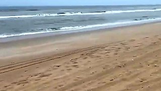 Glitteratiii Gets Banged On The Beach