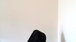 Small titted brunette amateur anal nailed at home