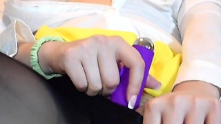 Eating Pantyhosed Pussy Is the Best