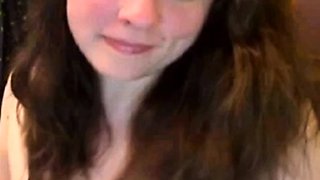 Oiled Curvy Asian Babe Toys on Webcam