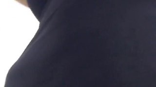 Sext MILF BBW in Bathroom Without Underwear