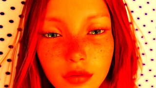 Small Titted Brunette Anja Toying Her Slit