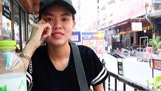 First Timer Thai Girl Is Shy On Camera