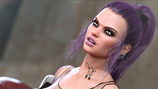 Nude models in anime hentai scenes